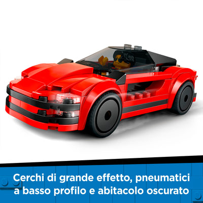 LEGO 60448 CITY AUTO SPORTIVA ROSSA