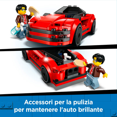 LEGO 60448 CITY AUTO SPORTIVA ROSSA