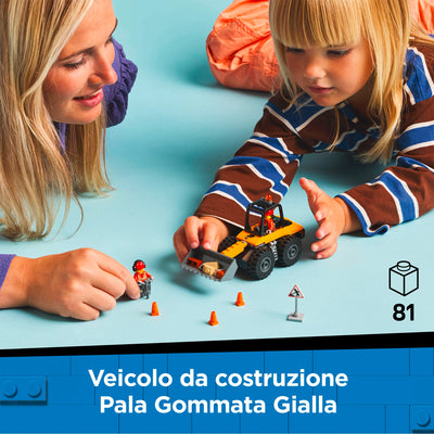 LEGO 60450 CITY PALA GOMMATA GIALLA