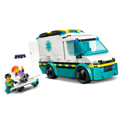 LEGO 60451 CITY AMBULANZA DI EMERGENZA