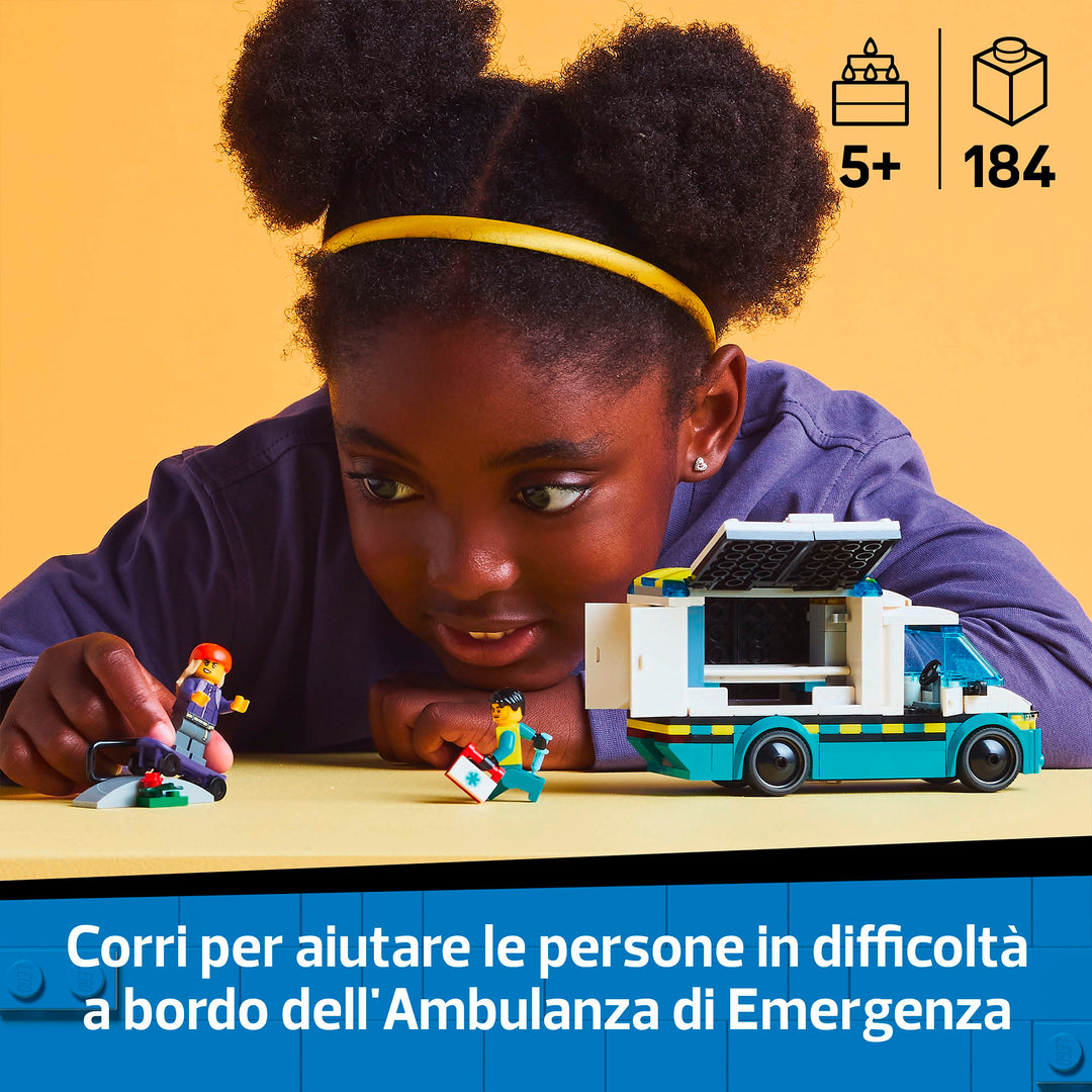 LEGO 60451 AMBULANZA DI EMERGENZA