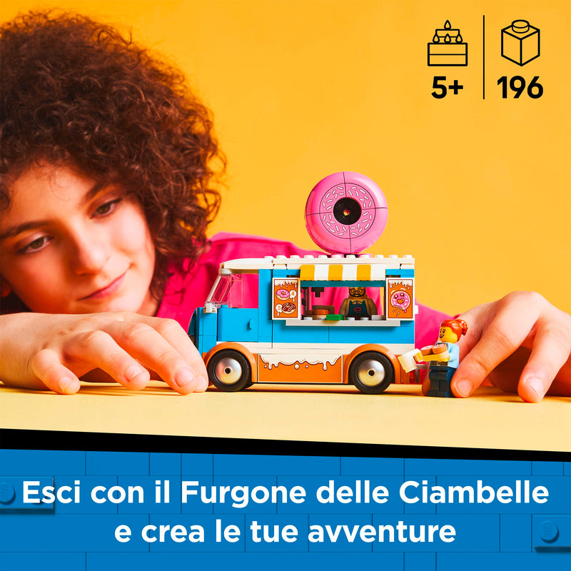 LEGO 60452 CITY FURGONE DELLE CIAMBELLE