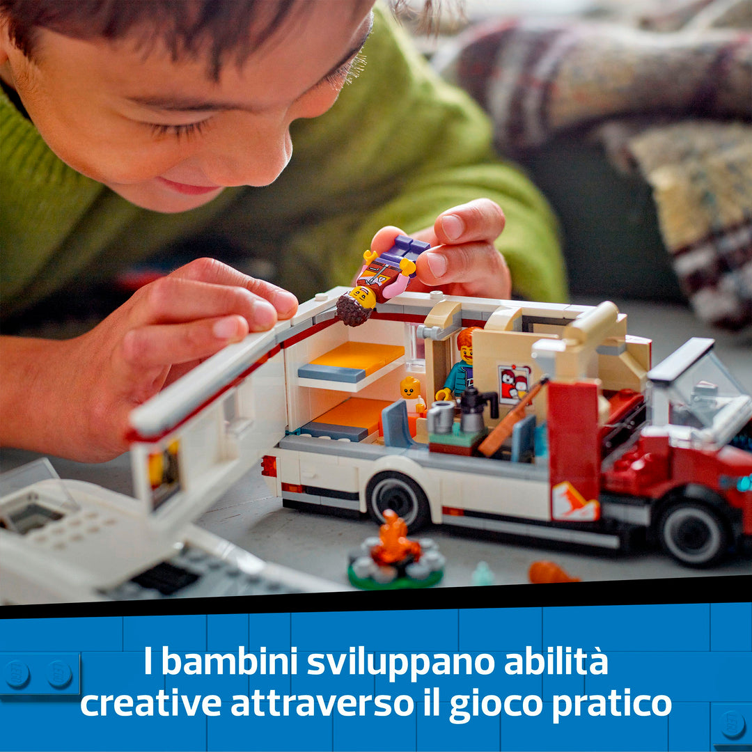LEGO 60454 CAMPER VAN DELLE VACANZE D&