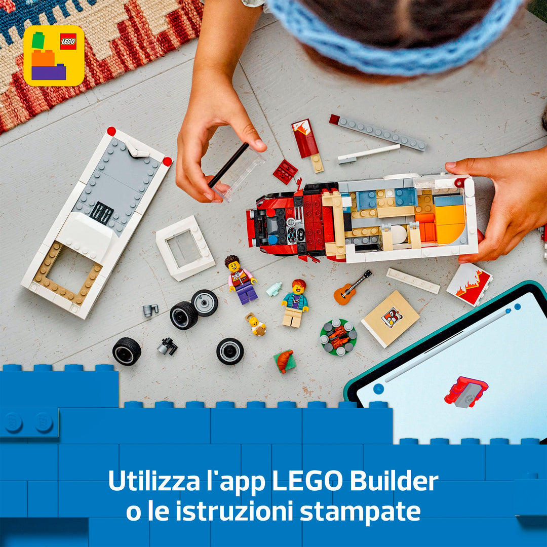 LEGO 60454 CAMPER VAN DELLE VACANZE D&