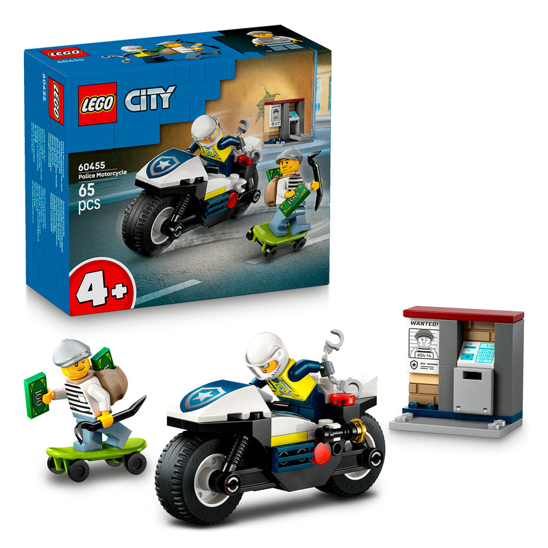 LEGO 60455 INSEGUIMENTO DELLA MOTO DELLA POLIZIA