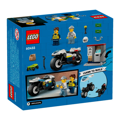 LEGO 60455 INSEGUIMENTO DELLA MOTO DELLA POLIZIA