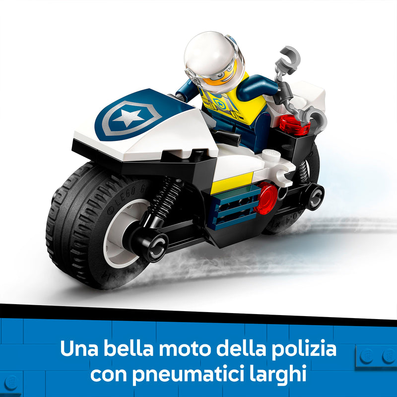 LEGO 60455 INSEGUIMENTO DELLA MOTO DELLA POLIZIA