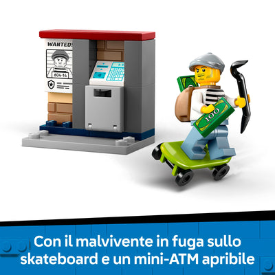 LEGO 60455 INSEGUIMENTO DELLA MOTO DELLA POLIZIA