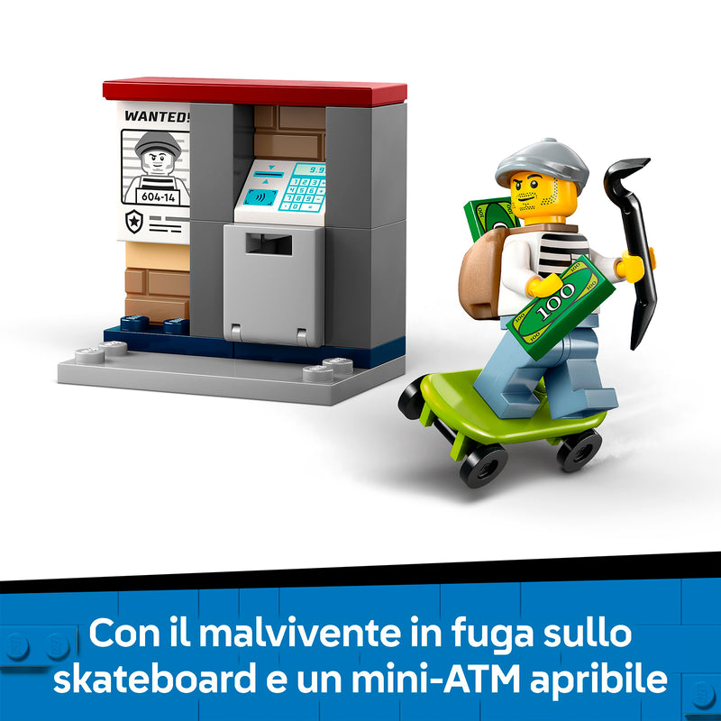 LEGO 60455 INSEGUIMENTO DELLA MOTO DELLA POLIZIA