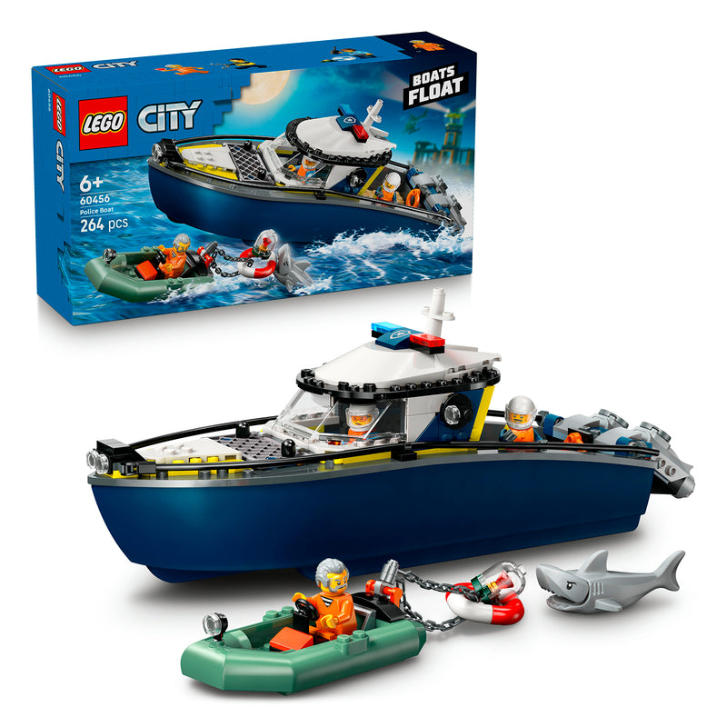 LEGO 60456 INSEGUIMENTO DEL MOTOSCAFO DELLA POLIZIA