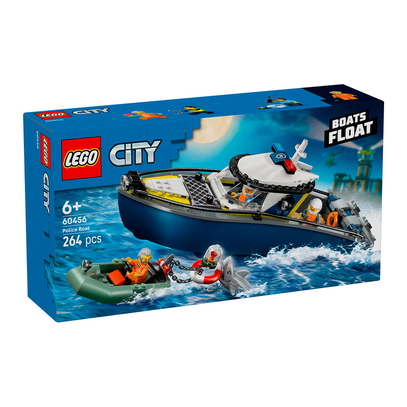 LEGO 60456 INSEGUIMENTO DEL MOTOSCAFO DELLA POLIZIA