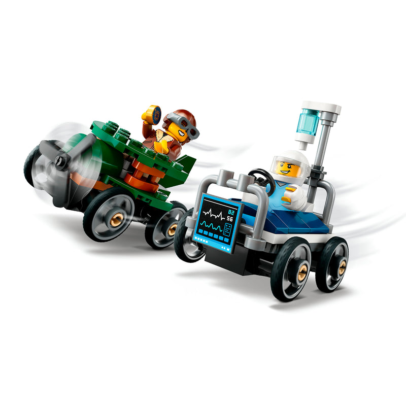 LEGO 60459 CITY PACK VEICOLI DA CORSA: AEREO CONTRO LETTO D&