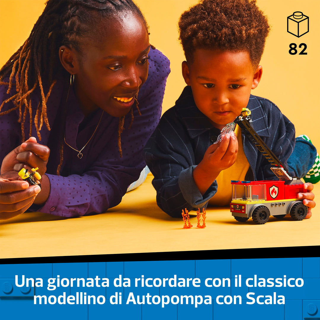 LEGO 60463 AUTOPOMPA CON SCALA
