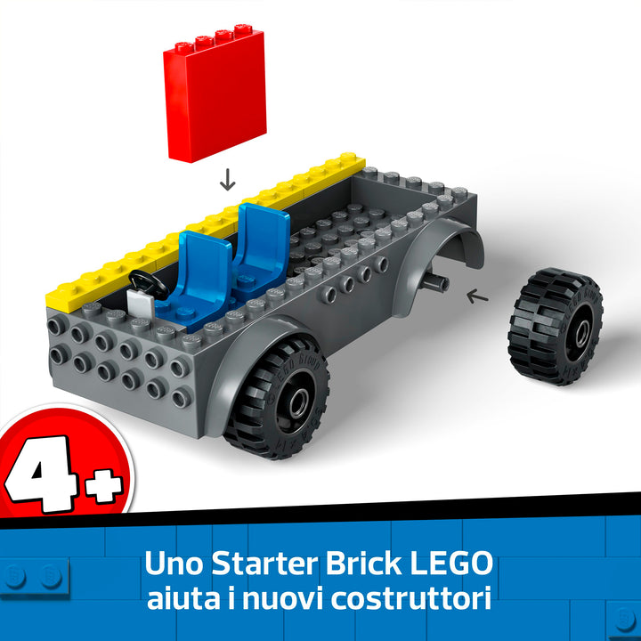LEGO 60463 AUTOPOMPA CON SCALA