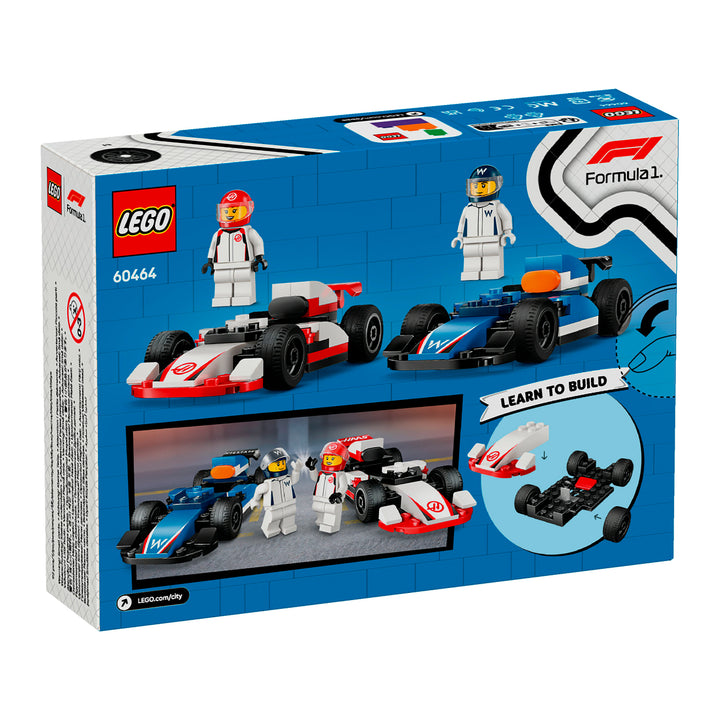 LEGO 60464 MONOPOSTO WILLIAMS RACING E HAAS F1