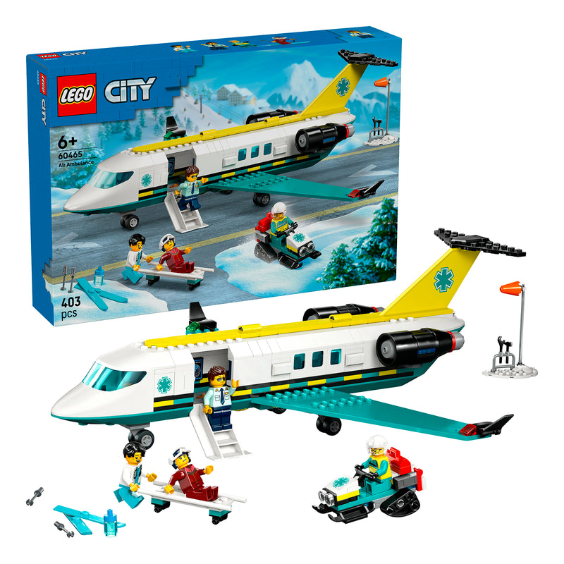 LEGO 60465 AEREO AMBULANZA DI EMERGENZA