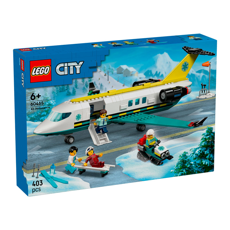 LEGO 60465 AEREO AMBULANZA DI EMERGENZA