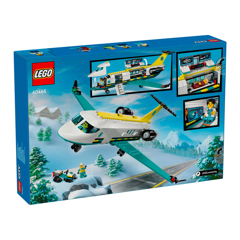 LEGO 60465 AEREO AMBULANZA DI EMERGENZA