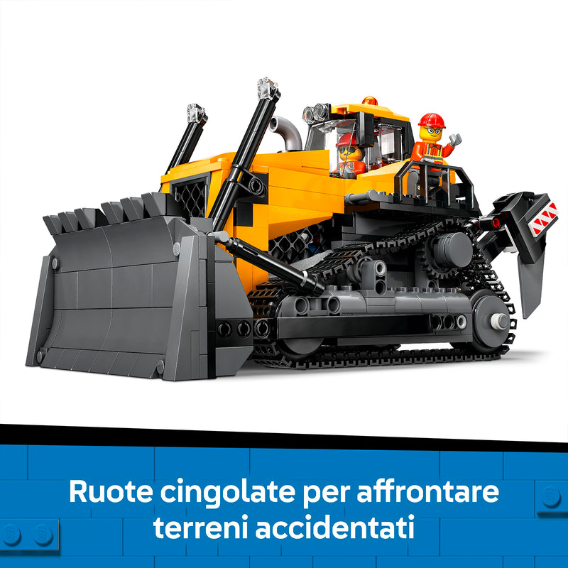 LEGO 60466 BULLDOZER GIALLO