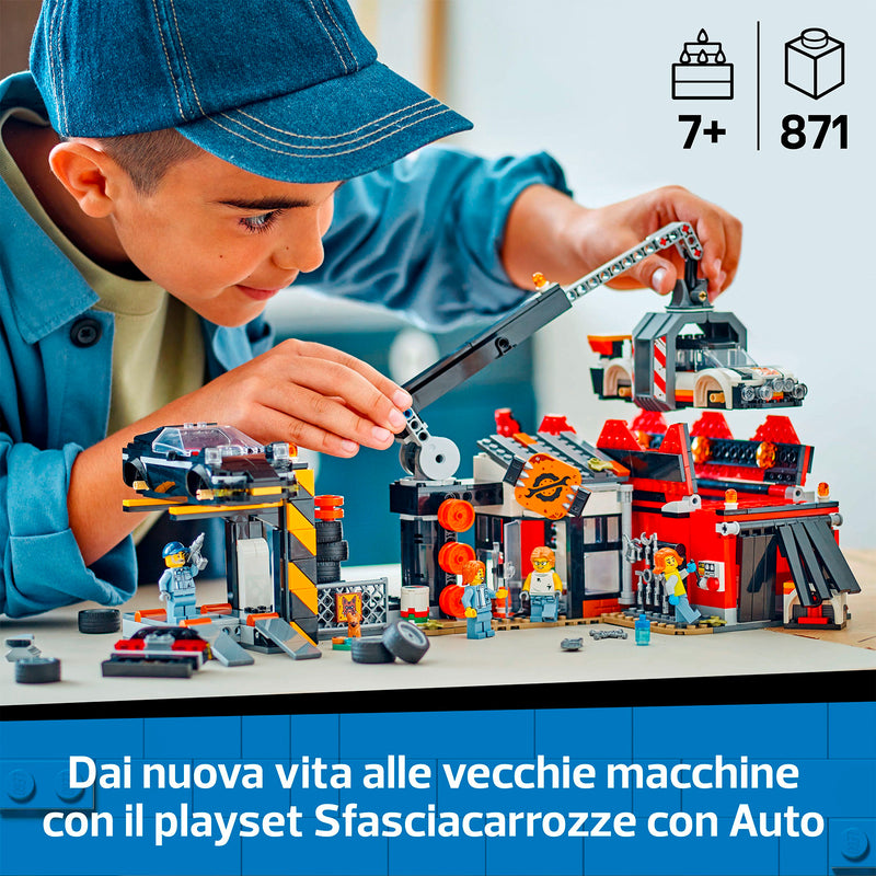 LEGO 60472 SFASCIACARROZZE CON AUTO