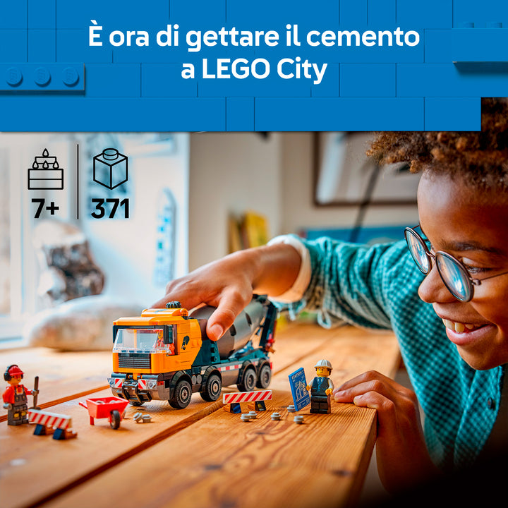 LEGO 60478 BETONIERA