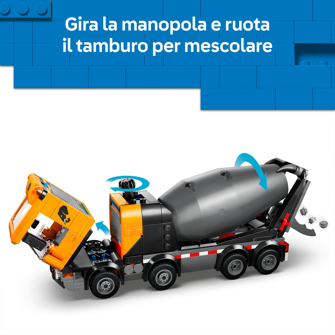 LEGO 60478 BETONIERA