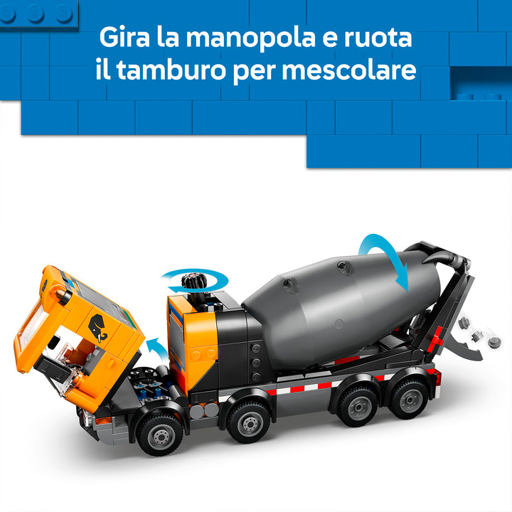 LEGO 60478 BETONIERA