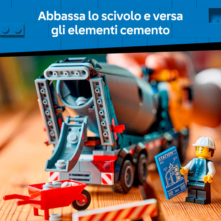 LEGO 60478 BETONIERA