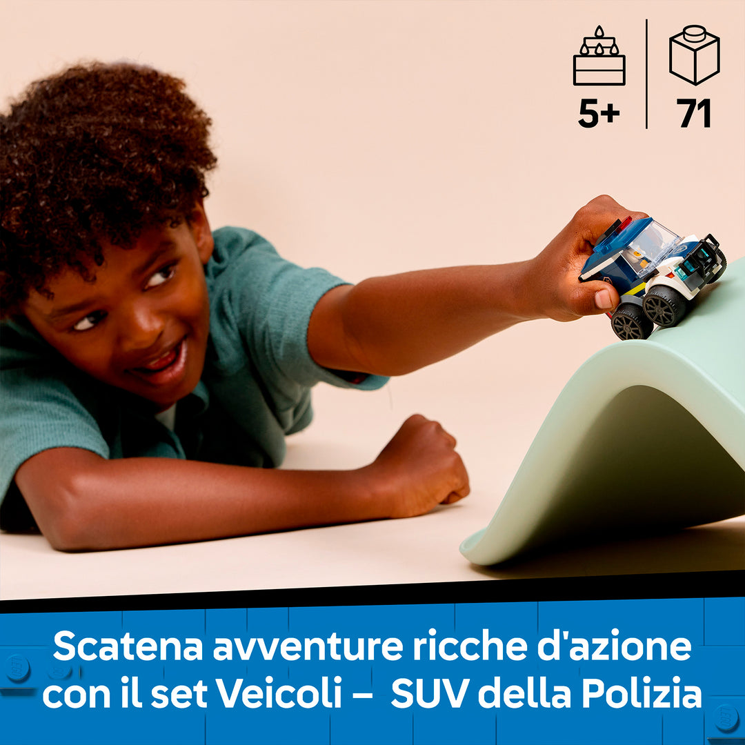 LEGO 60481 VEICOLI - SUV DELLA POLIZIA