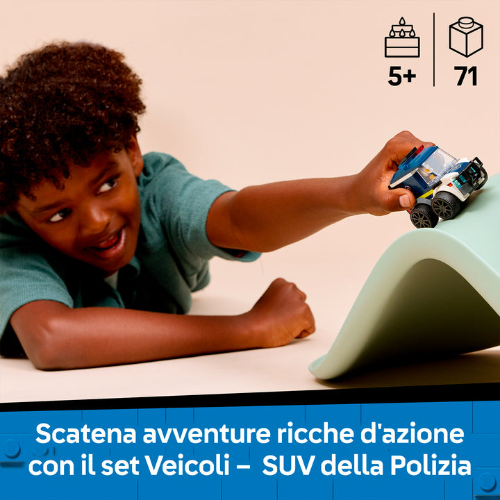 LEGO 60481 VEICOLI - SUV DELLA POLIZIA