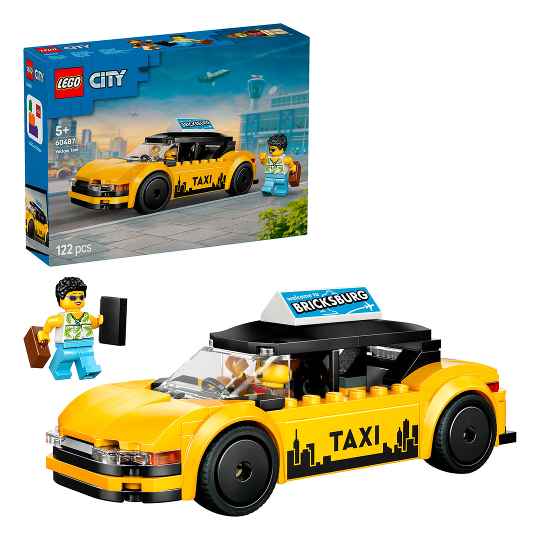 LEGO 60487 TAXI GIALLO