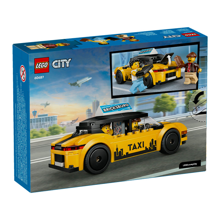 LEGO 60487 TAXI GIALLO