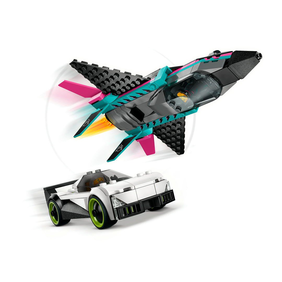 LEGO 60489 JET CONTRO AUTO SPORTIVA