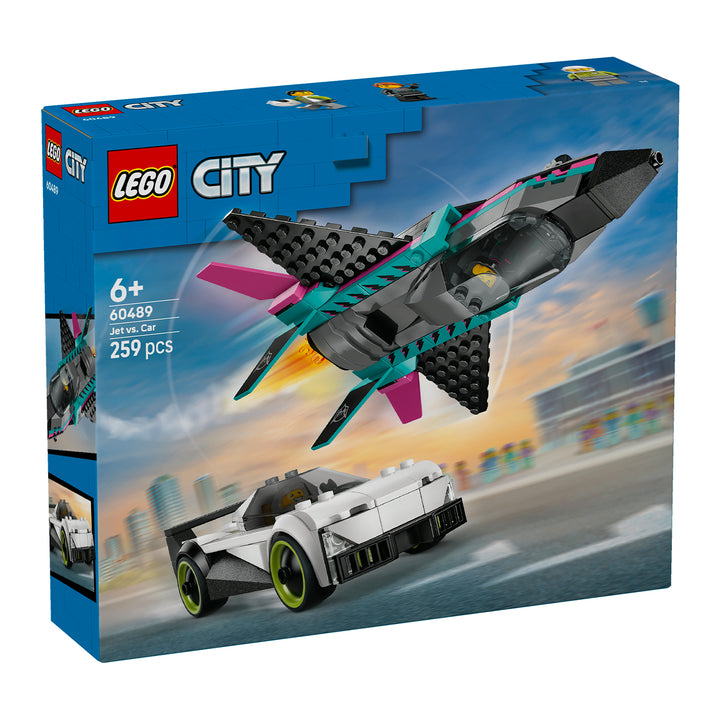 LEGO 60489 JET CONTRO AUTO SPORTIVA