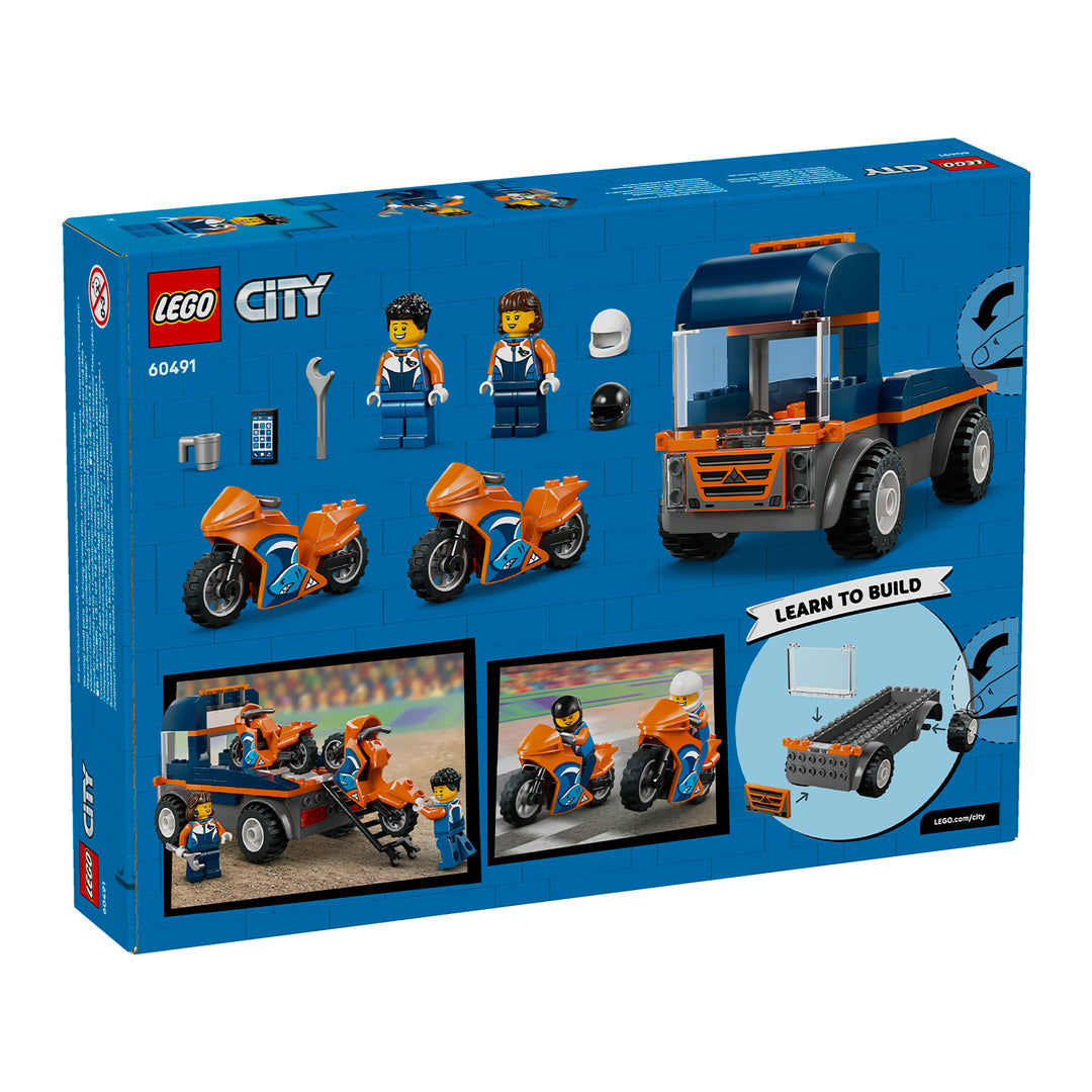 LEGO 60491 TRASPORTATORE DI MOTO