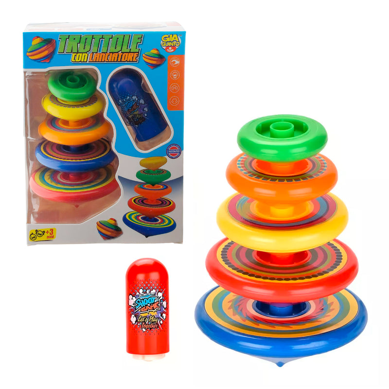 5 TROTTOLE CON LANCIATORE