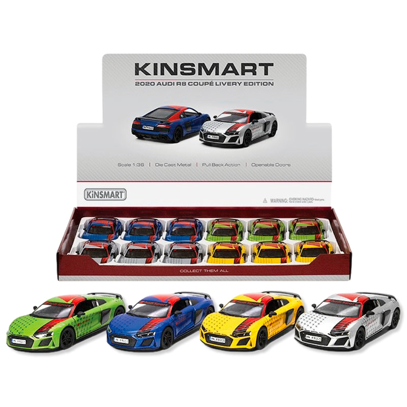 2020 AUDI R8 COUPÉ LIVERY EDITION 1:36