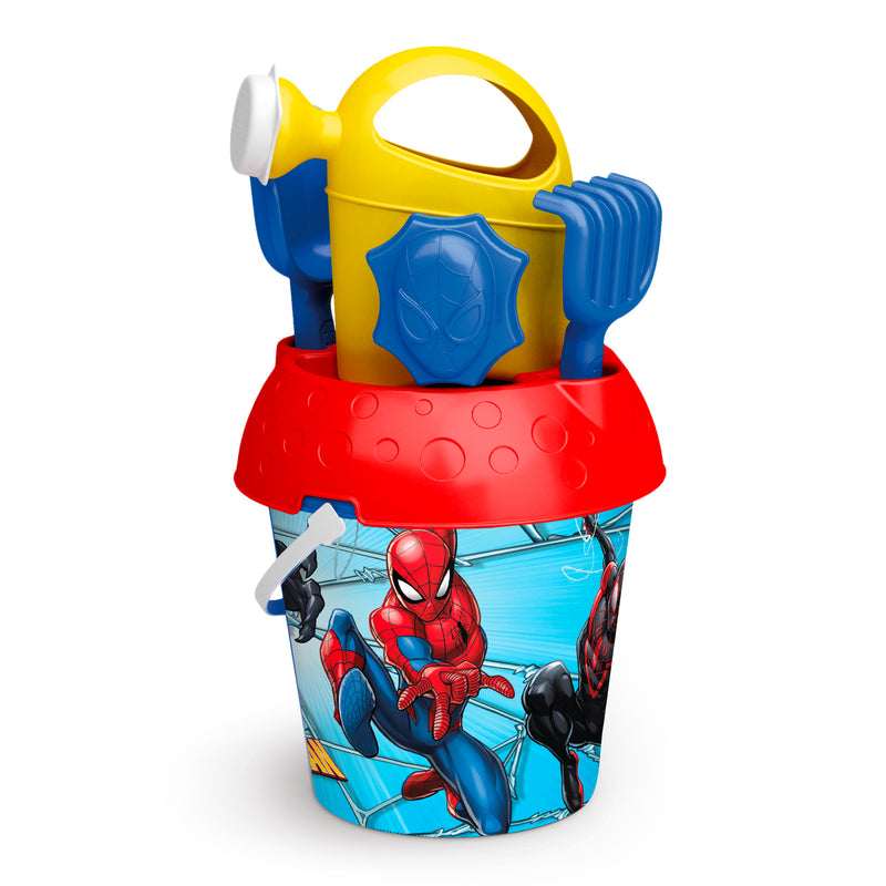 SECCHIELLO Ø18CM CON ANNAFFIATOIO SPIDERMAN