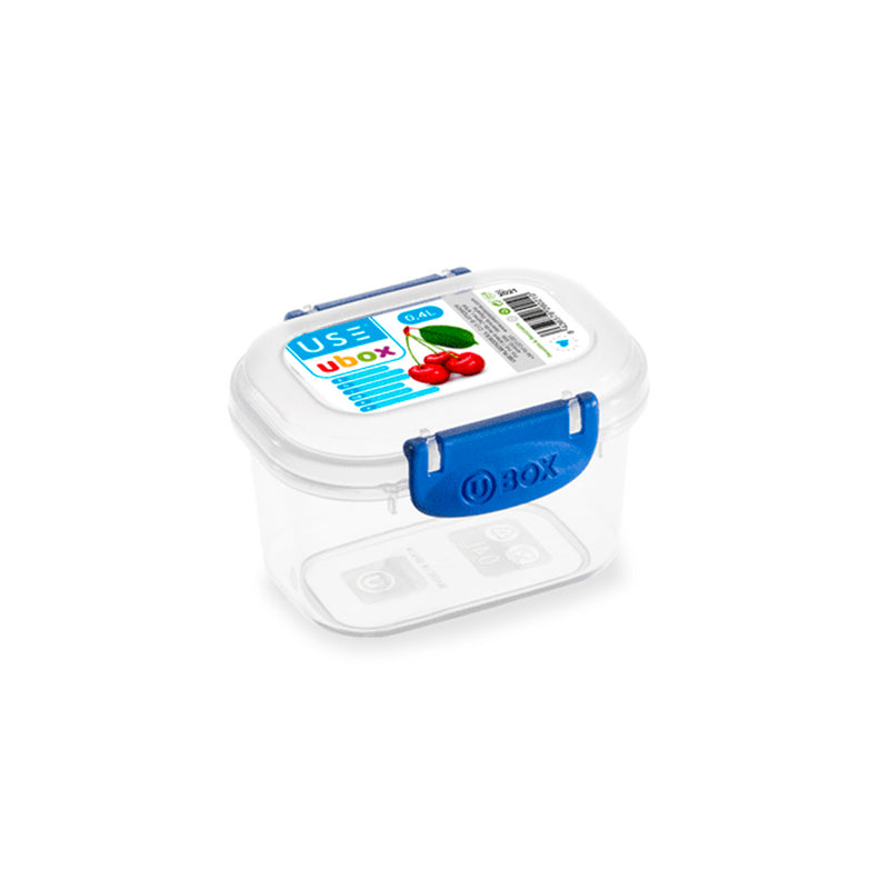 UBOX PORTA ALIMENTI RETTANGOLARE 400ML