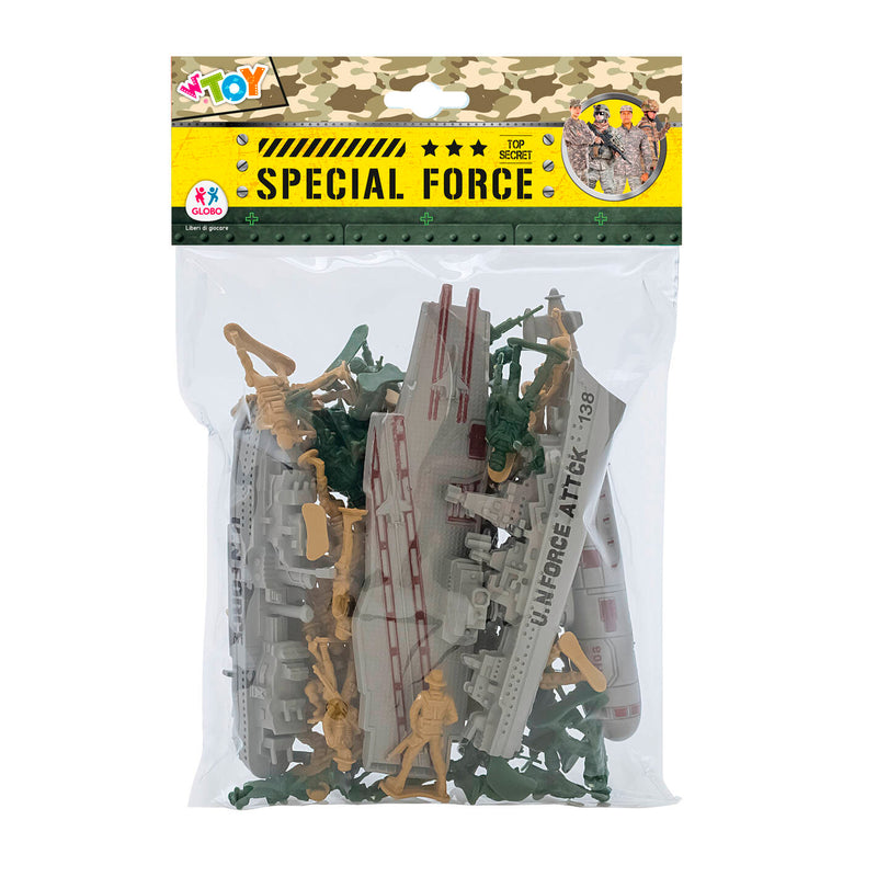 SPECIAL FORCE SOLDATINI CON MEZZI MILITARI