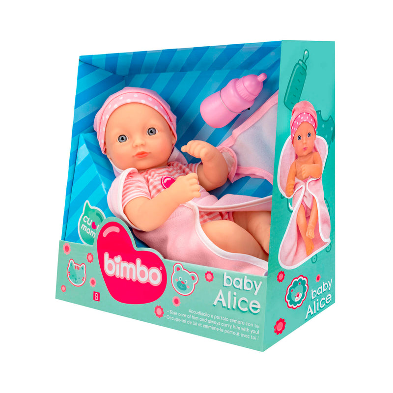 BAMBOLA BABY ALICE CON ACCESSORI