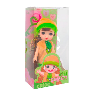 FASHION DOLL 18CM CON PORTACHIAVI FRUTTA