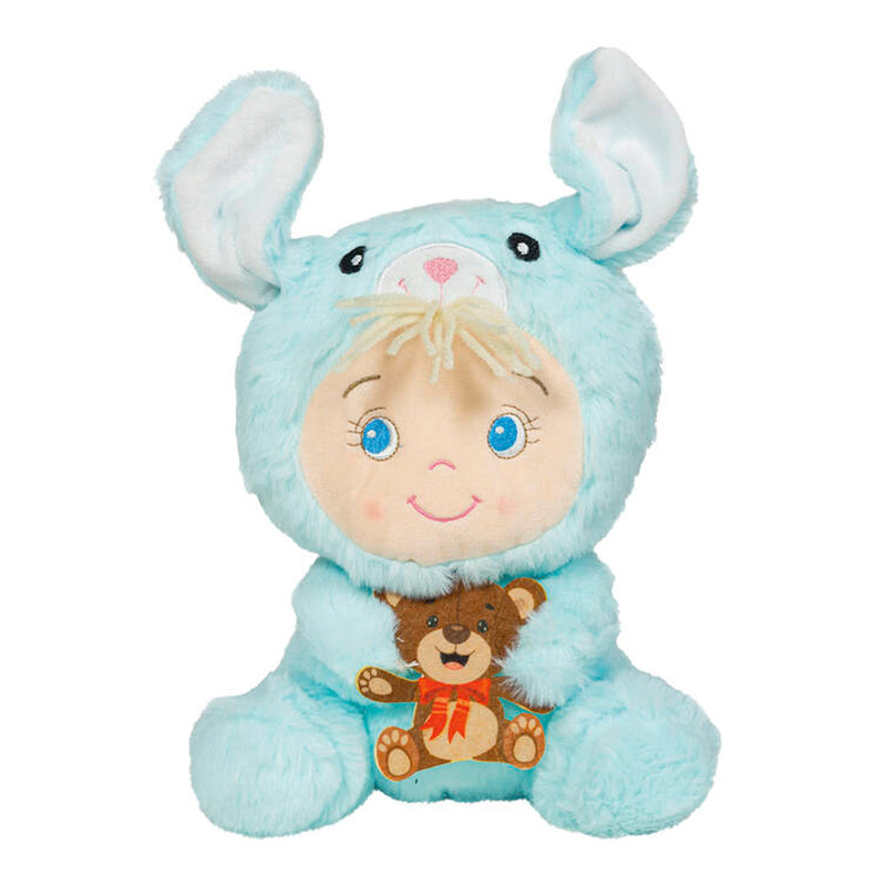 PELUCHE BABY CON TUTINA ANIMALE 23CM