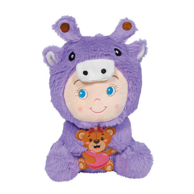 PELUCHE BABY CON TUTINA ANIMALE 23CM