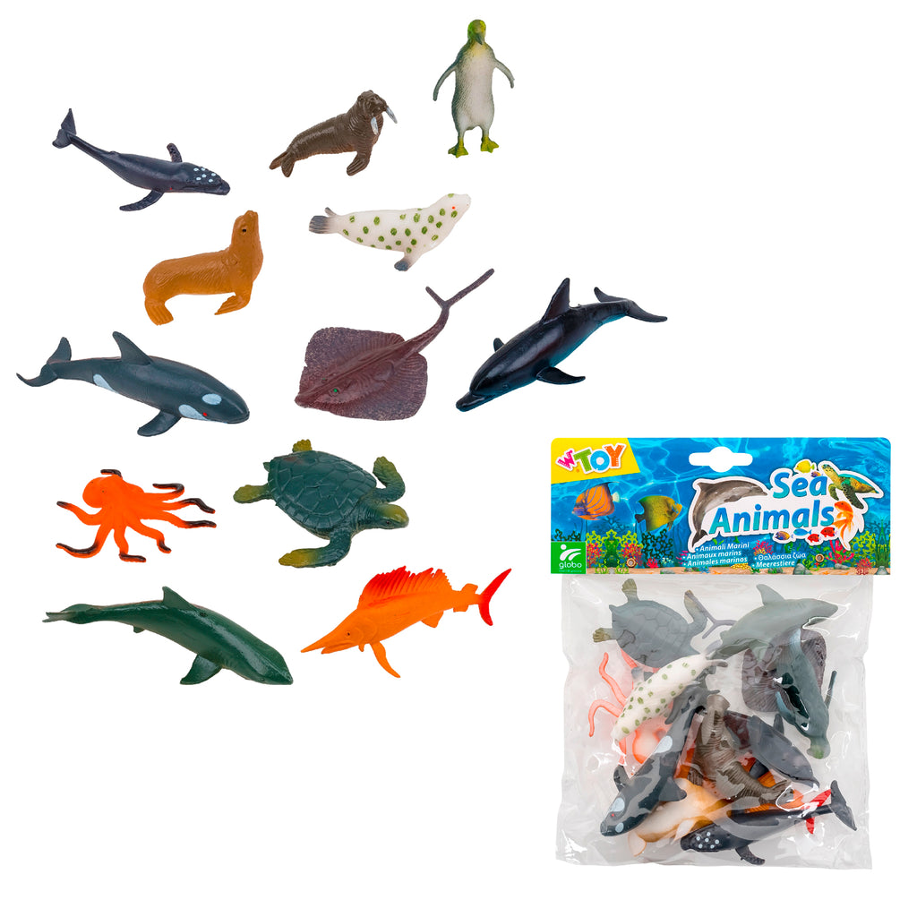 Henbea - Modelli Traslucidi Animali Marini (914) - Sagome Didattiche Per Bambini - 2