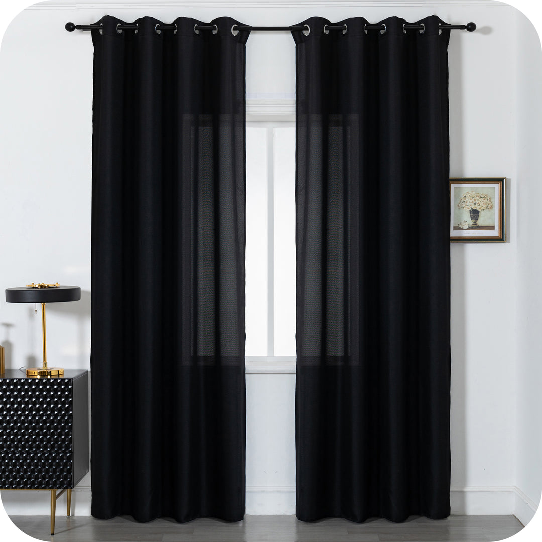 TENDA KOMODO SEMI COPRENTE 1 PANNELLO 1 PANNELLO 140X290CM NERO
