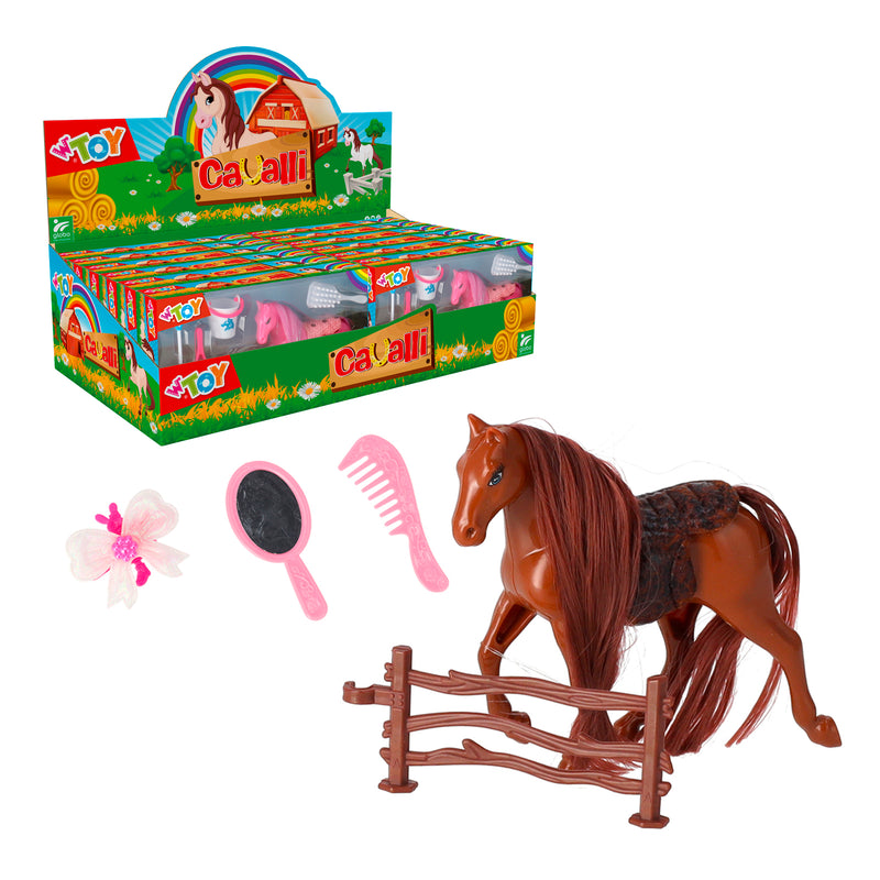 CAVALLO CON ACCESSORI
