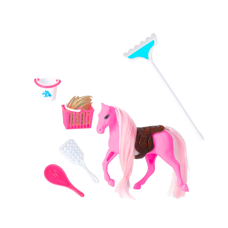 CAVALLO CON ACCESSORI