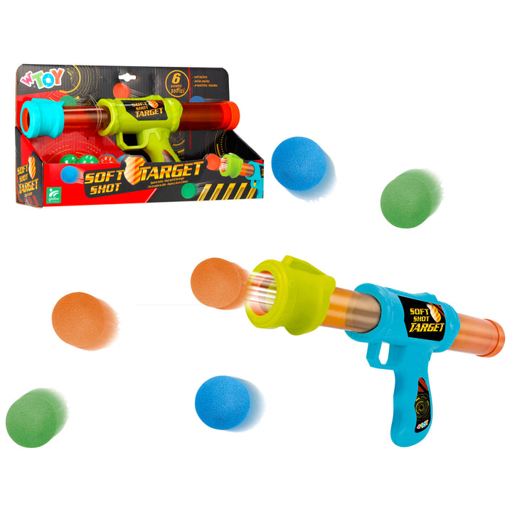 PISTOLA CON 6 PALLINE SOFFICI