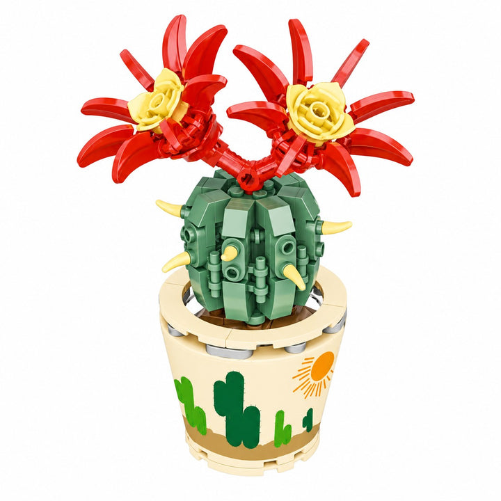 CUBIX COSTRUZIONI BONSAI IN VASO CON FIORE
